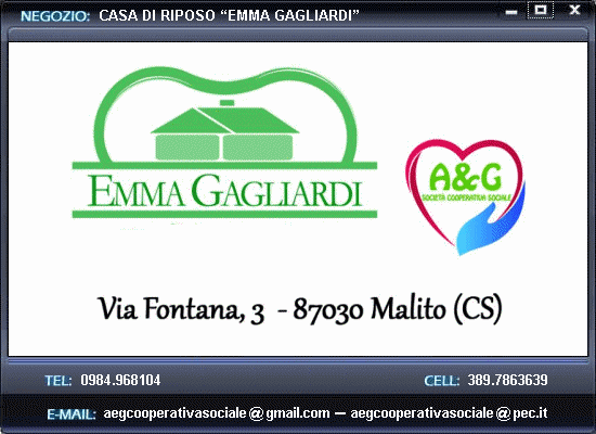 Casa di Riposo Comunale - Malito - Emma Gagliardi - AeG Cooperativa Sociale